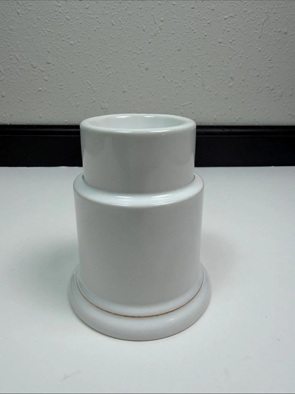 Vintage Fine China Japan Floral Candle Holder Porcelain Cottagecore Shabby Chic